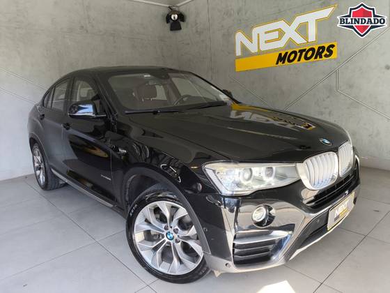 BMW X4 2.0 28I X LINE 4X4 16V TURBO GASOLINA 4P AUTOMÁTICO BMW X4 2.0 28I X LINE 4X4 16V TURBO GASOLINA 4P AUTOMÁTICO